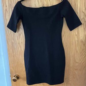 Talula Off-the-shoulder mini dress black - Size small